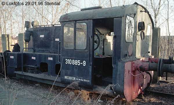 Kein weiteres Foto der Lok 885 vorhanden