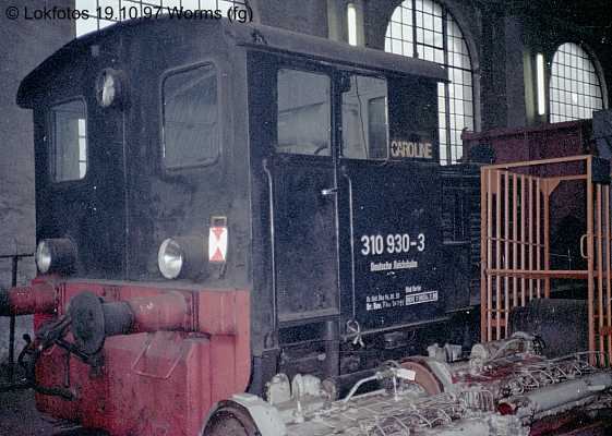Kein weiteres Foto der Lok 930 vorhanden