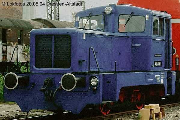 Kein weiteres Foto der Lok 001 vorhanden