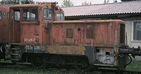 Kein weiteres Foto der Lok 015 vorhanden