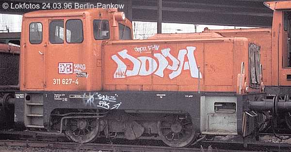 Kein weiteres Foto der Lok 627 vorhanden