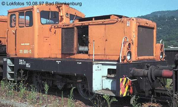 Kein weiteres Foto der Lok 686 vorhanden