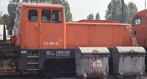 Kein weiteres Foto der Lok 691 vorhanden