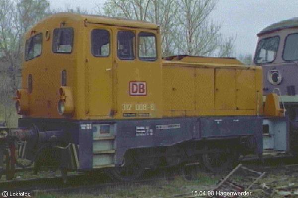 Kein weiteres Foto der Lok 008 vorhanden