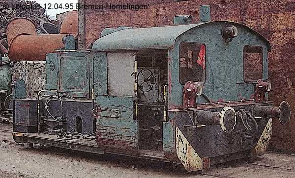 Kein weiteres Foto der Lok 100 vorhanden