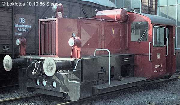 Kein weiteres Foto der Lok 125 vorhanden