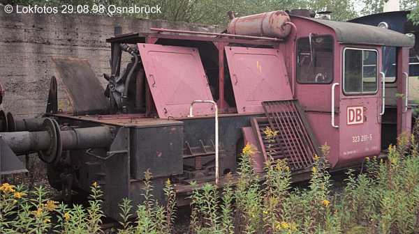 Kein weiteres Foto der Lok 291 vorhanden