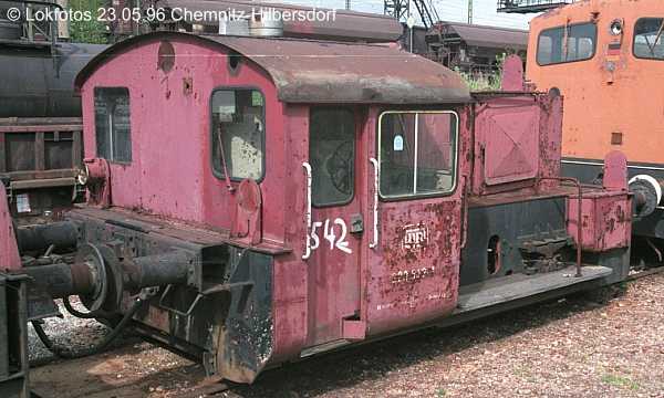 Kein weiteres Foto der Lok 542 vorhanden
