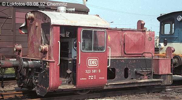 Kein weiteres Foto der Lok 581 vorhanden