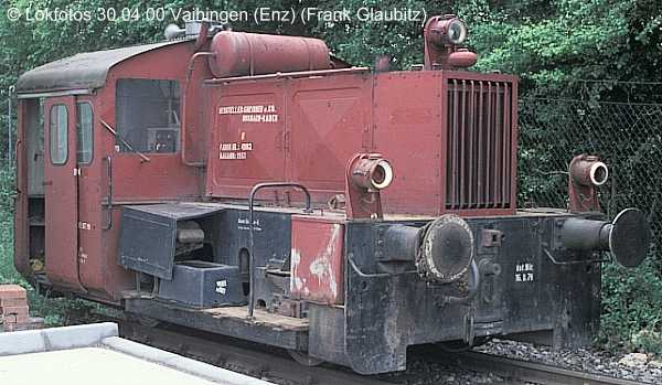 Kein weiteres Foto der Lok 599 vorhanden