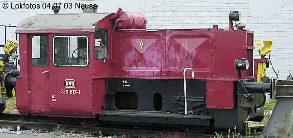 Kein weiteres Foto der Lok 617 vorhanden