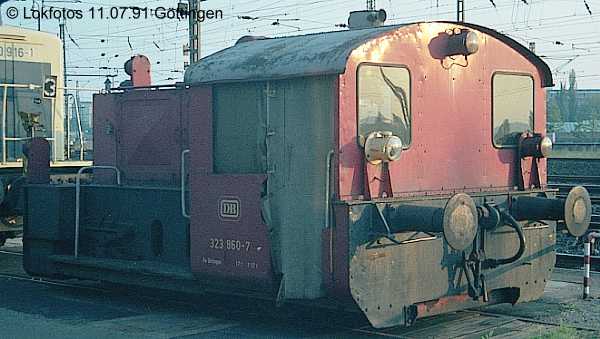 Kein weiteres Foto der Lok 860 vorhanden