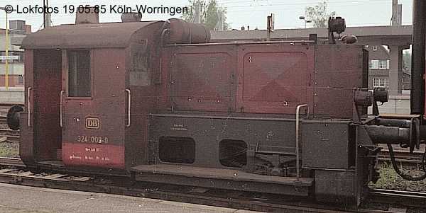 Kein weiteres Foto der Lok 009 vorhanden