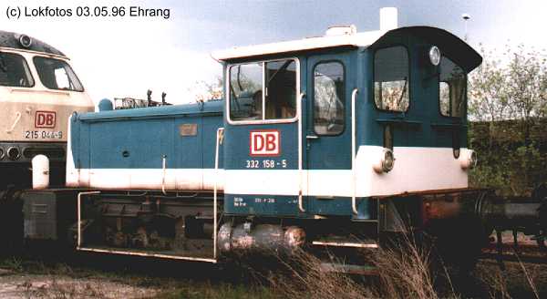 Kein weiteres Foto der Lok 158 vorhanden