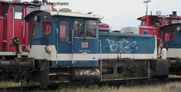 Kein weiteres Foto der Lok 017 vorhanden