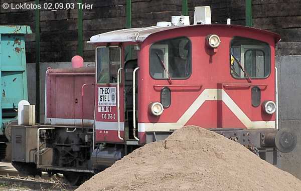 Kein weiteres Foto der Lok 055 vorhanden