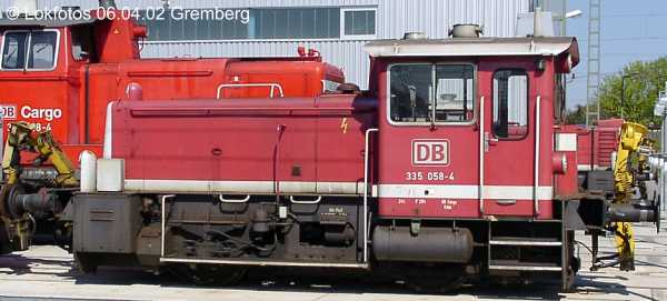 Kein weiteres Foto der Lok 058 vorhanden