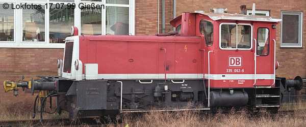 Kein weiteres Foto der Lok 062 vorhanden