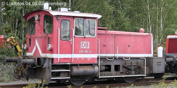 Kein weiteres Foto der Lok 067 vorhanden