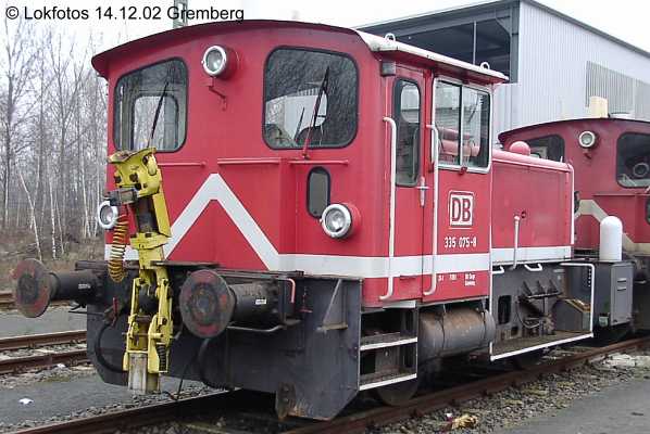 Kein weiteres Foto der Lok 075 vorhanden
