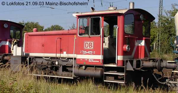 Kein weiteres Foto der Lok 078 vorhanden