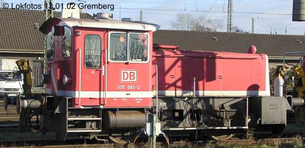 Kein weiteres Foto der Lok 083 vorhanden