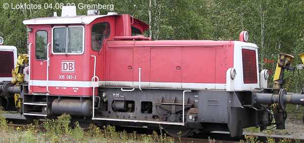 Kein weiteres Foto der Lok 083 vorhanden