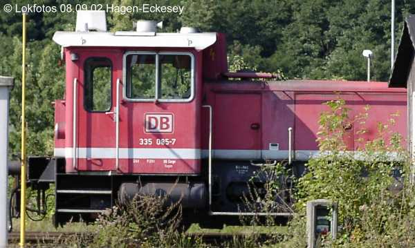 Kein weiteres Foto der Lok 085 vorhanden