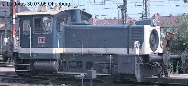 Kein weiteres Foto der Lok 105 vorhanden