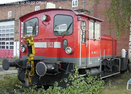 Kein weiteres Foto der Lok 105 vorhanden