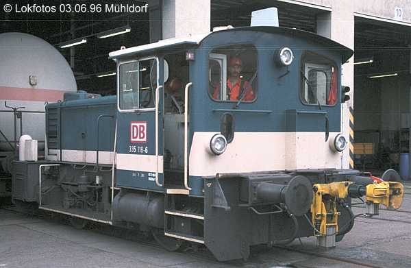 Kein weiteres Foto der Lok 118 vorhanden