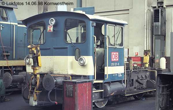 Kein weiteres Foto der Lok 121 vorhanden