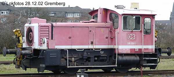 Kein weiteres Foto der Lok 125 vorhanden