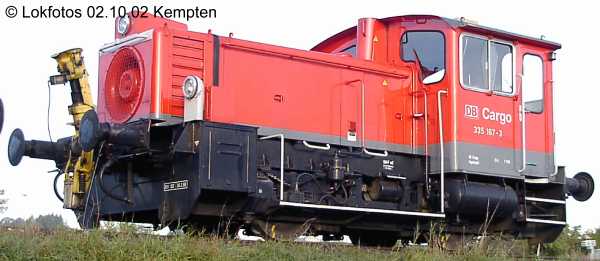 Kein weiteres Foto der Lok 167 vorhanden
