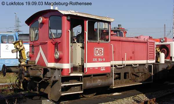Kein weiteres Foto der Lok 184 vorhanden