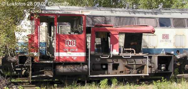 Kein weiteres Foto der Lok 202 vorhanden