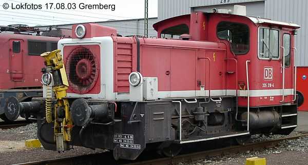Kein weiteres Foto der Lok 218 vorhanden