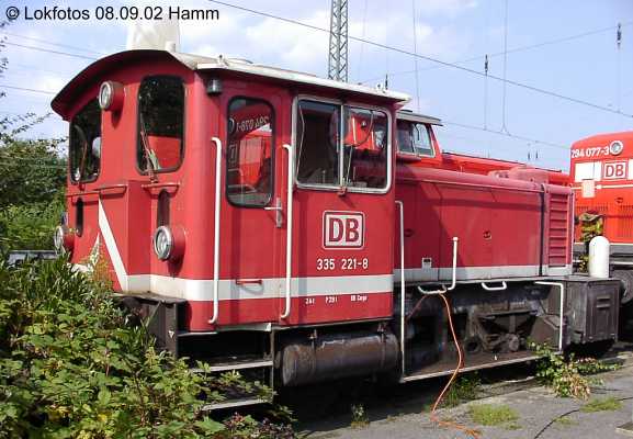 Kein weiteres Foto der Lok 221 vorhanden