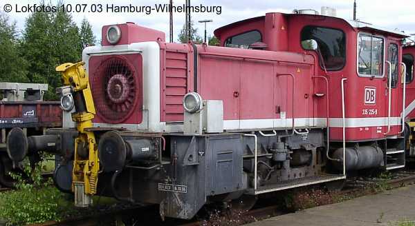 Kein weiteres Foto der Lok 225 vorhanden