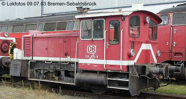 Kein weiteres Foto der Lok 235 vorhanden