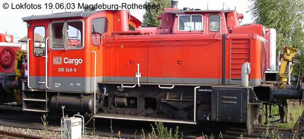Kein weiteres Foto der Lok 249 vorhanden