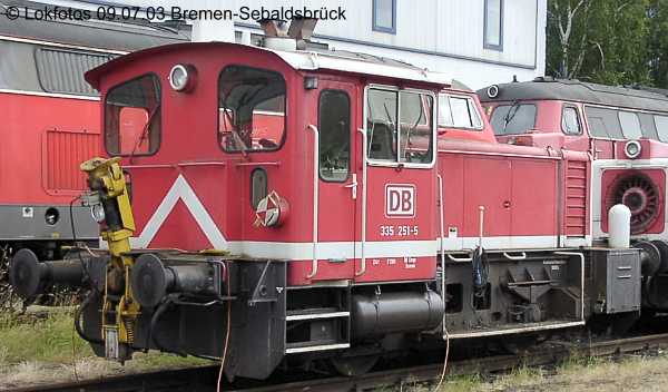 Kein weiteres Foto der Lok 251 vorhanden