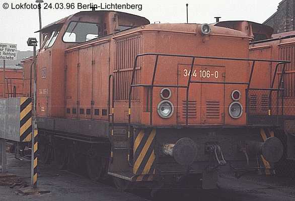 Kein weiteres Foto der Lok 1106 vorhanden