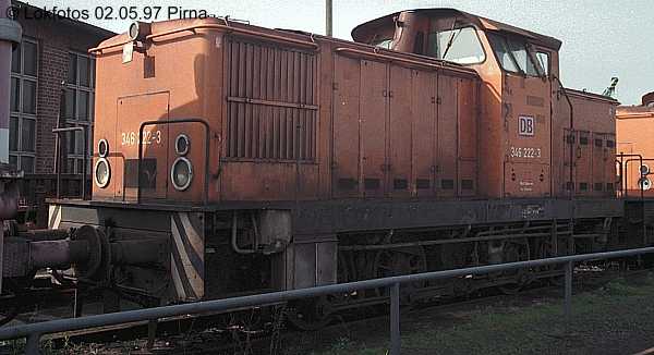 Kein weiteres Foto der Lok 222 vorhanden
