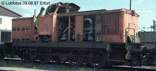 Kein weiteres Foto der Lok 263 vorhanden