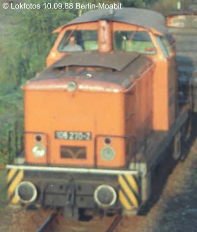 Kein weiteres Foto der Lok 270 vorhanden