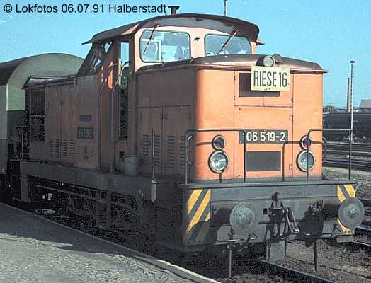 Kein weiteres Foto der Lok 519 vorhanden