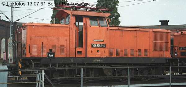 Kein weiteres Foto der Lok 582 vorhanden