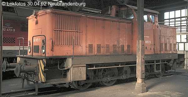 Kein weiteres Foto der Lok 805 vorhanden
