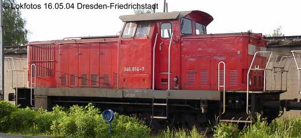 Kein weiteres Foto der Lok 814 vorhanden